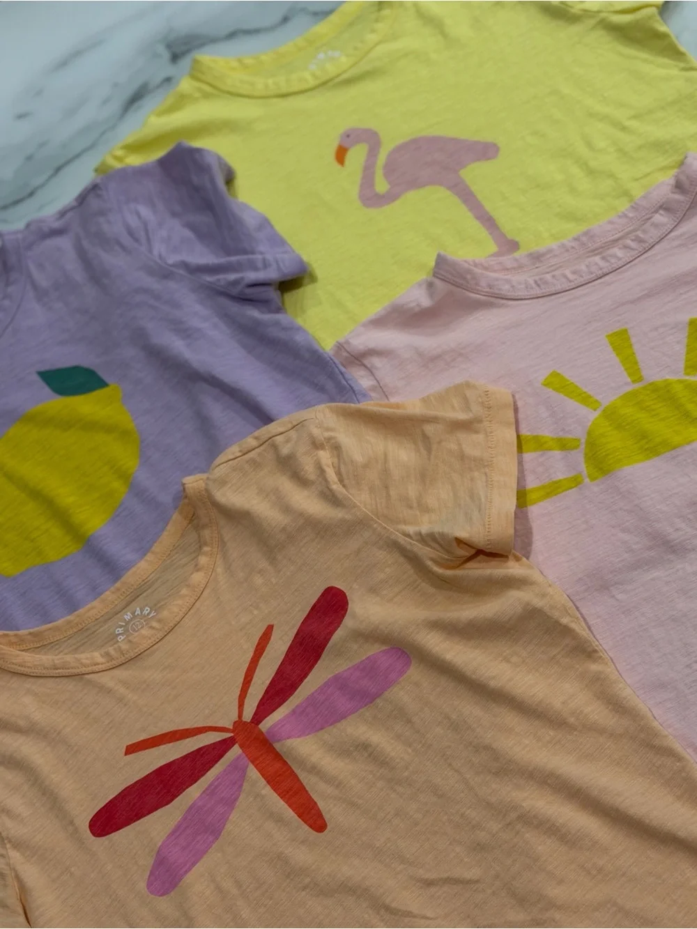 Kids Primary Graphic Tees Size 12